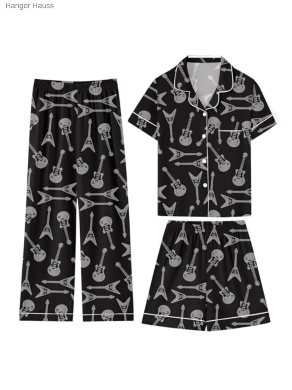 Boys 100% Cotton Pajama Set Short Sleeve Sleepwear 2-Piece